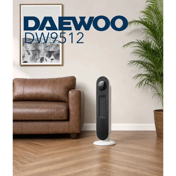 Daewoo Calefactor Cerámico de Torre DW9512 2000W